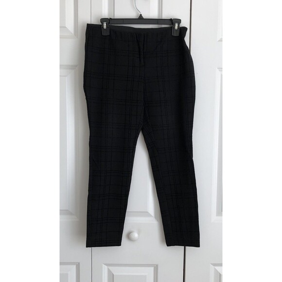 ALFANI WOMENS DRESS PANTS BLACK SKINNY ELEASTIC WAIST SIZE 8 PETITE %%% - Picture 8 of 8